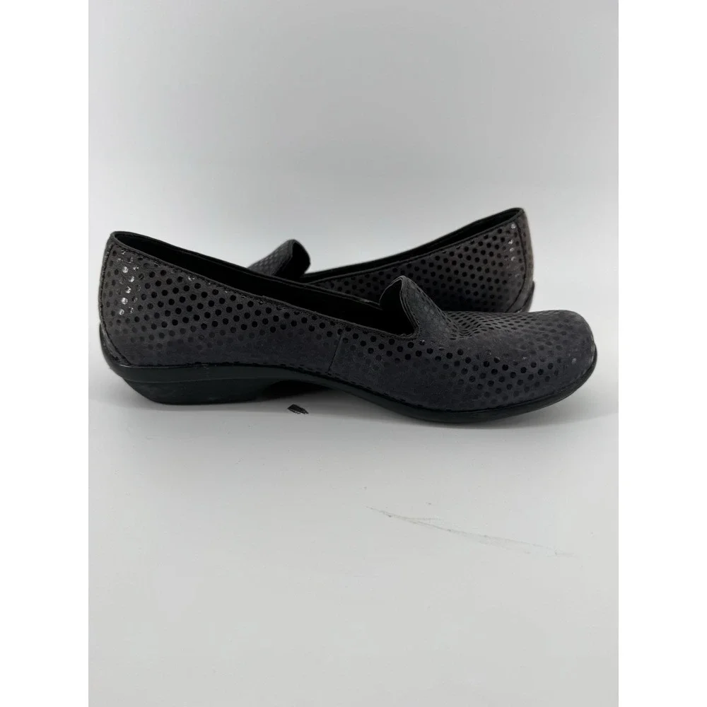 Dansko‎ Olivia Slip On Shimmer Polka Dot Flats Loafers Women's Size 39 US 8.5